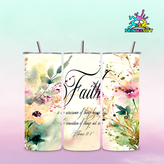 20oz - Faith Tumbler - 1 Pc